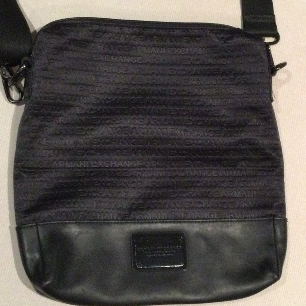 Armani Exchange black crossbody